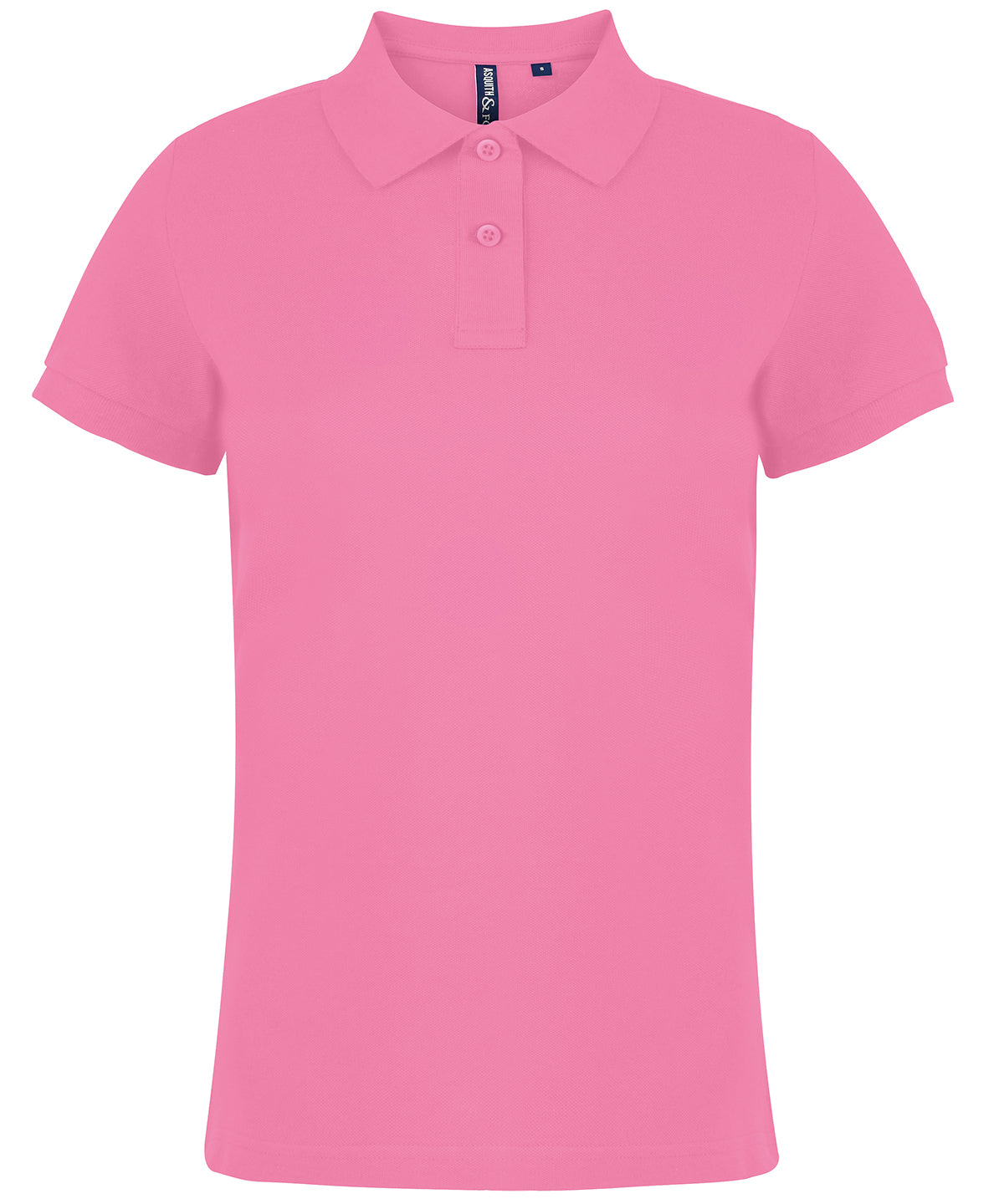 Women's Classic Fit Polo in Pink Carnation