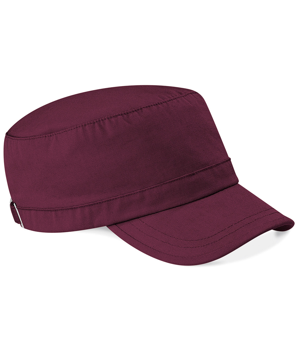 Army Cap in Burgundy