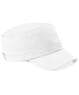 Army Cap in White
