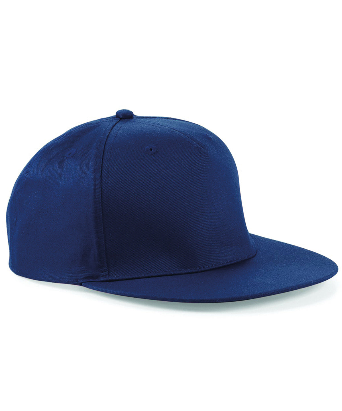 5-Panel Snapback Rapper Cap in French Navy