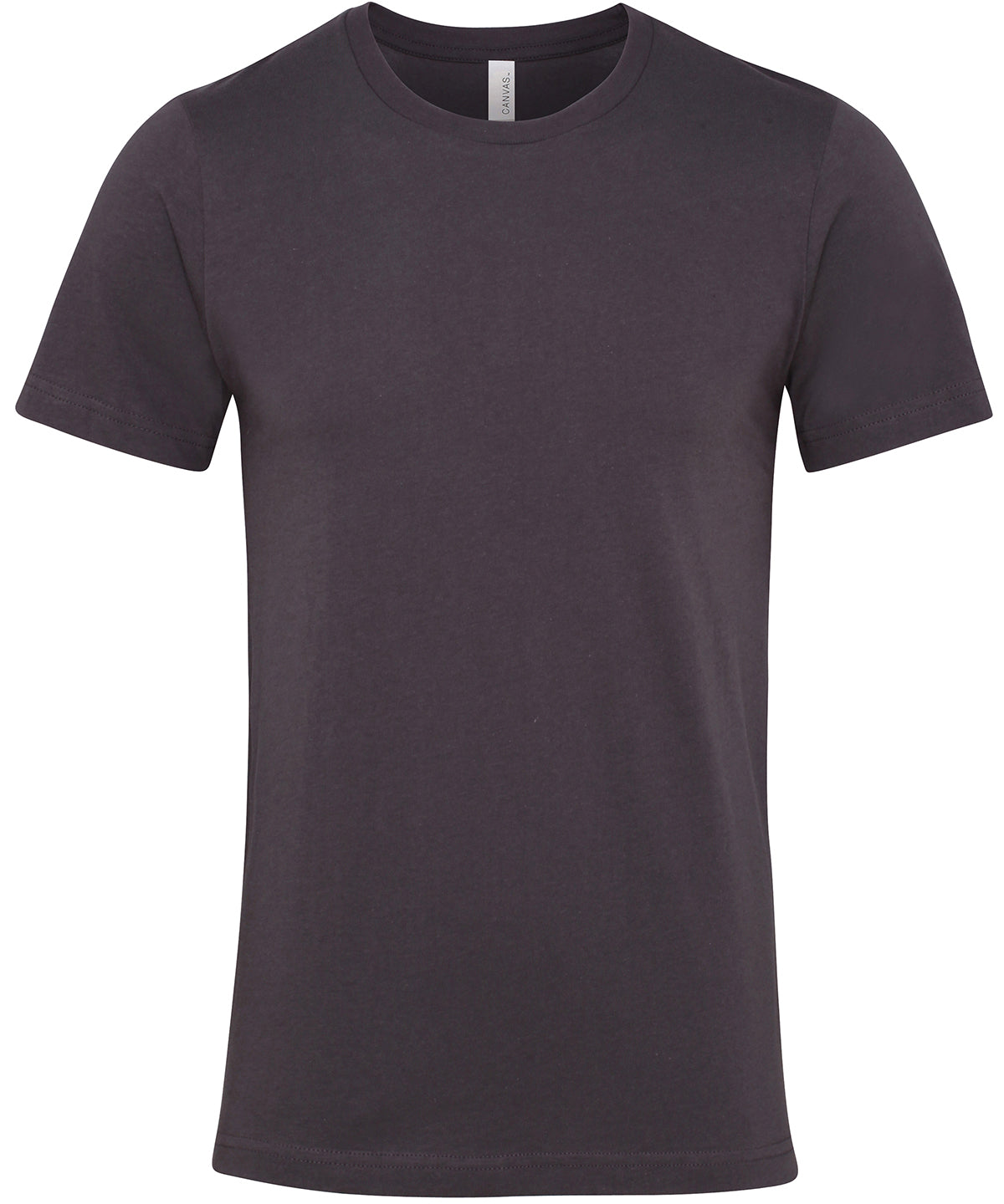 Unisex Jersey Crew Neck T-Shirt in Asphalt