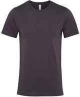 Unisex Jersey Crew Neck T-Shirt in Asphalt