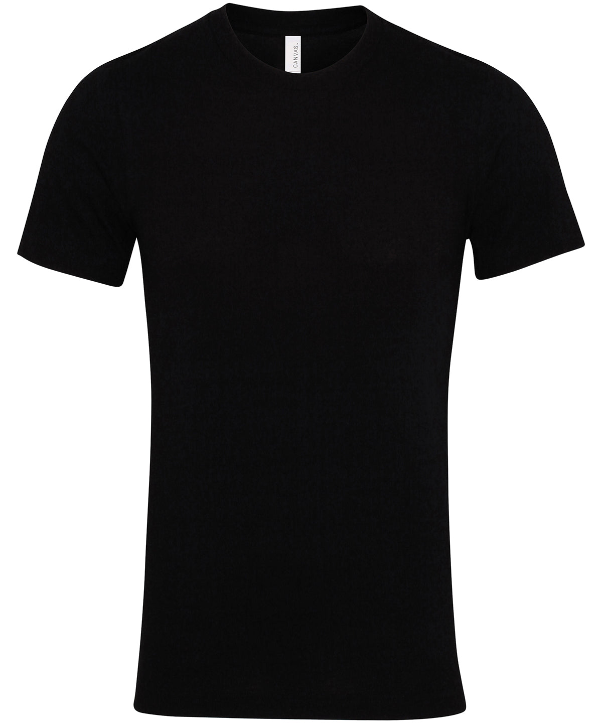 Unisex Jersey Crew Neck T-Shirt in Black