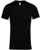 Unisex Jersey Crew Neck T-Shirt in Black