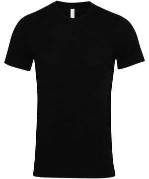 Unisex Jersey Crew Neck T-Shirt in Black