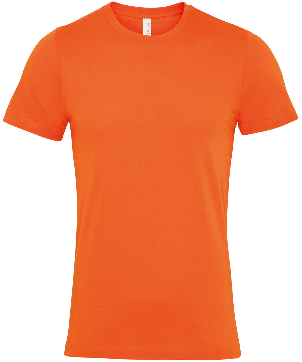 Unisex Jersey Crew Neck T-Shirt in Burnt Orange