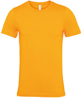 Unisex Jersey Crew Neck T-Shirt in Gold