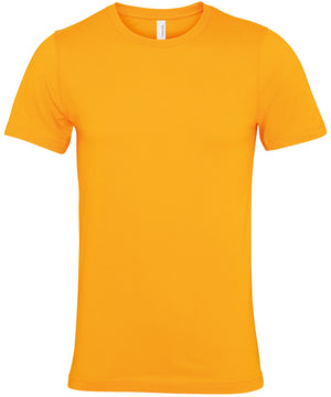 Unisex Jersey Crew Neck T-Shirt in Gold