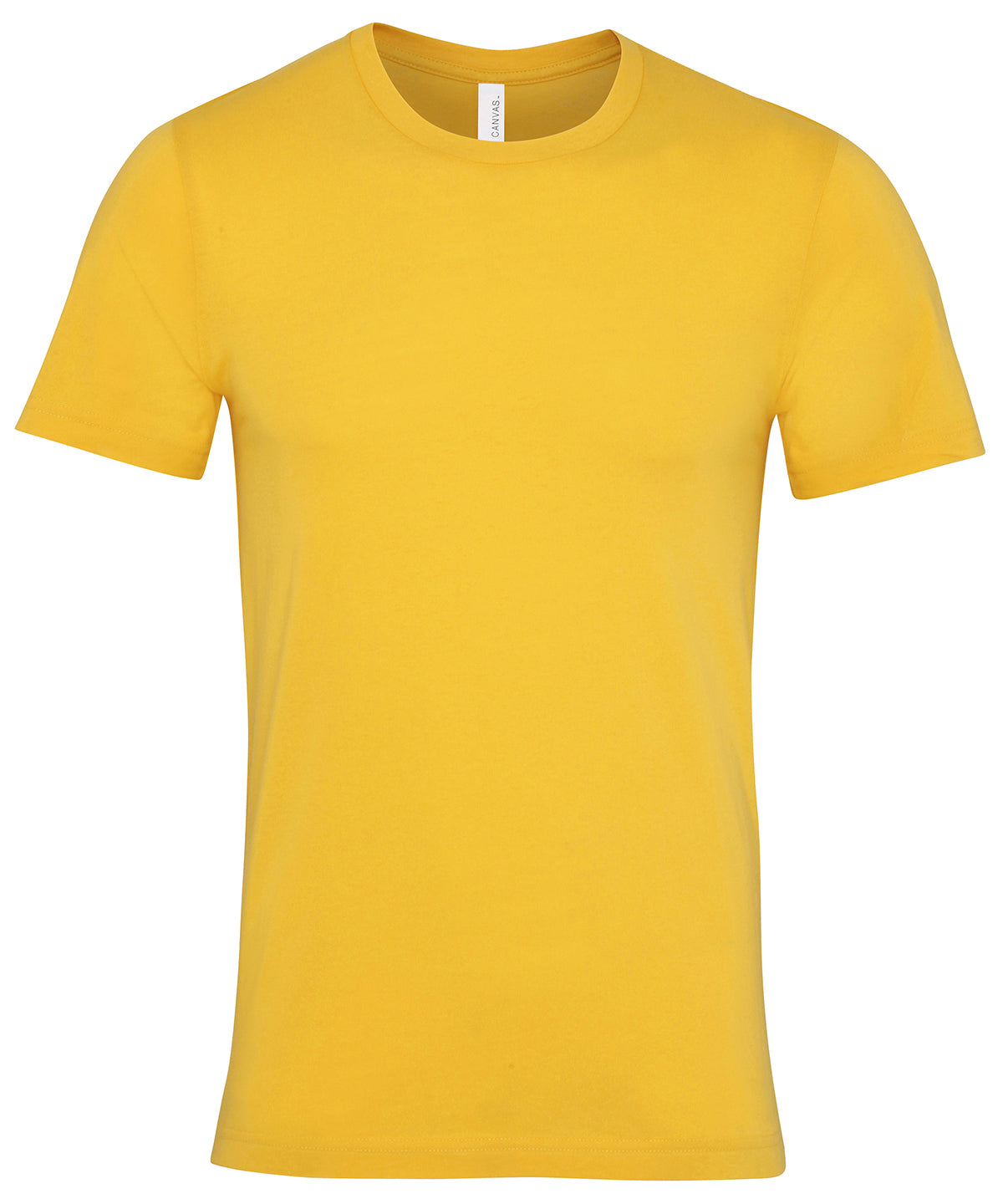 Unisex Jersey Crew Neck T-Shirt in Maize Yellow
