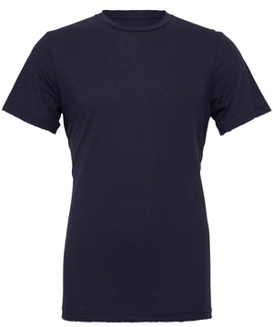 Unisex Jersey Crew Neck T-Shirt in Navy