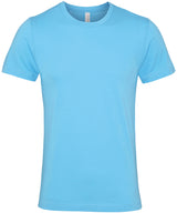 Unisex Jersey Crew Neck T-Shirt in Ocean Blue