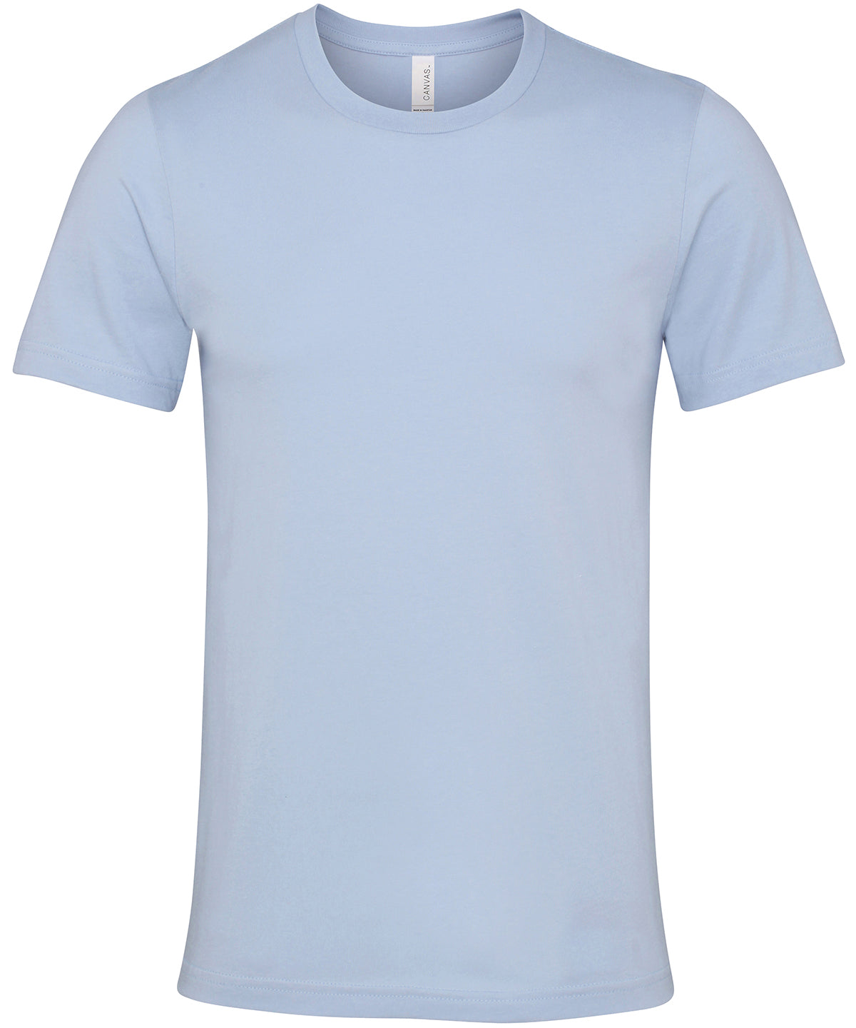 Unisex Jersey Crew Neck T-Shirt in Silver