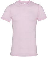Unisex Jersey Crew Neck T-Shirt in Soft Pink