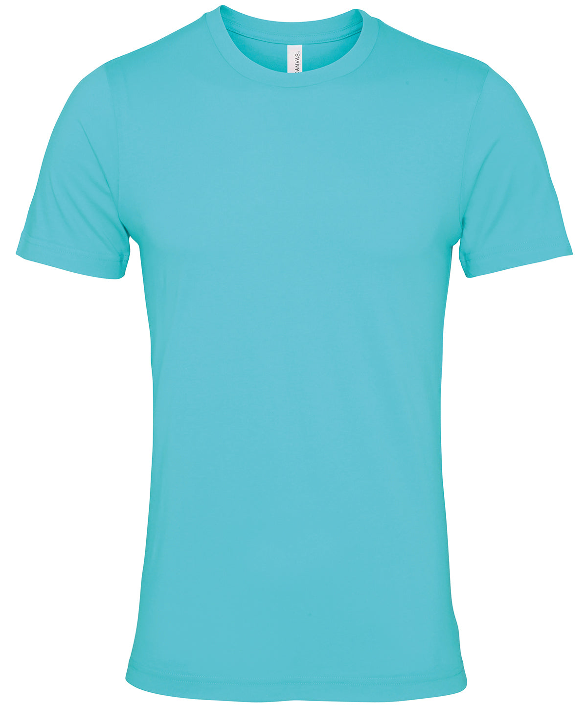 Unisex Jersey Crew Neck T-Shirt in Teal