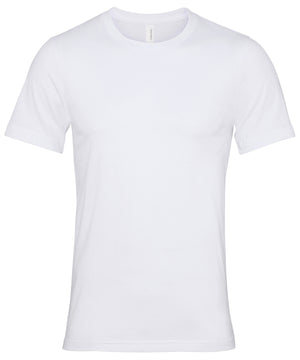 Unisex Jersey Crew Neck T-Shirt in White