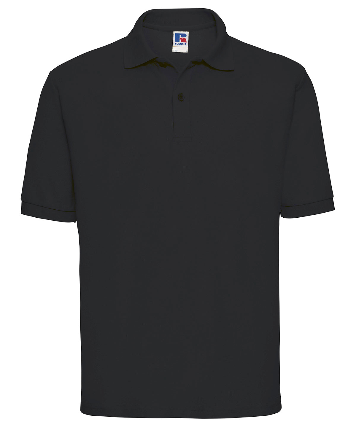 Classic Polycotton Polo in Black