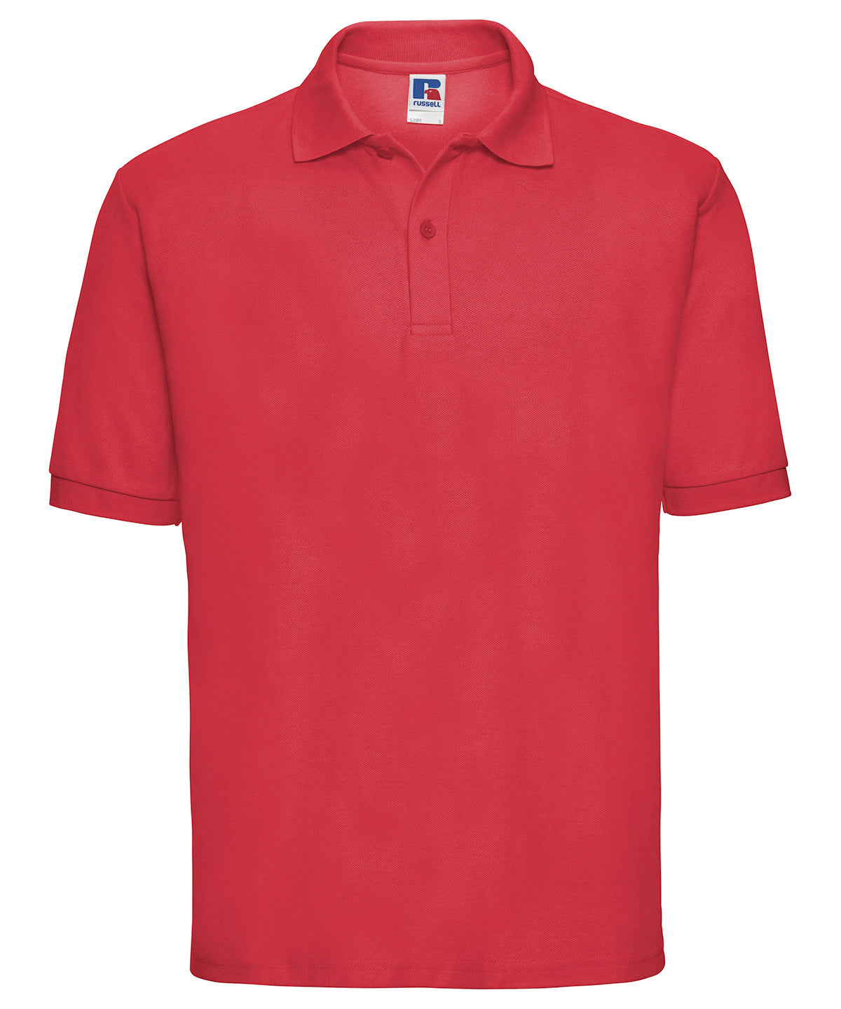 Classic Polycotton Polo in Bright Red