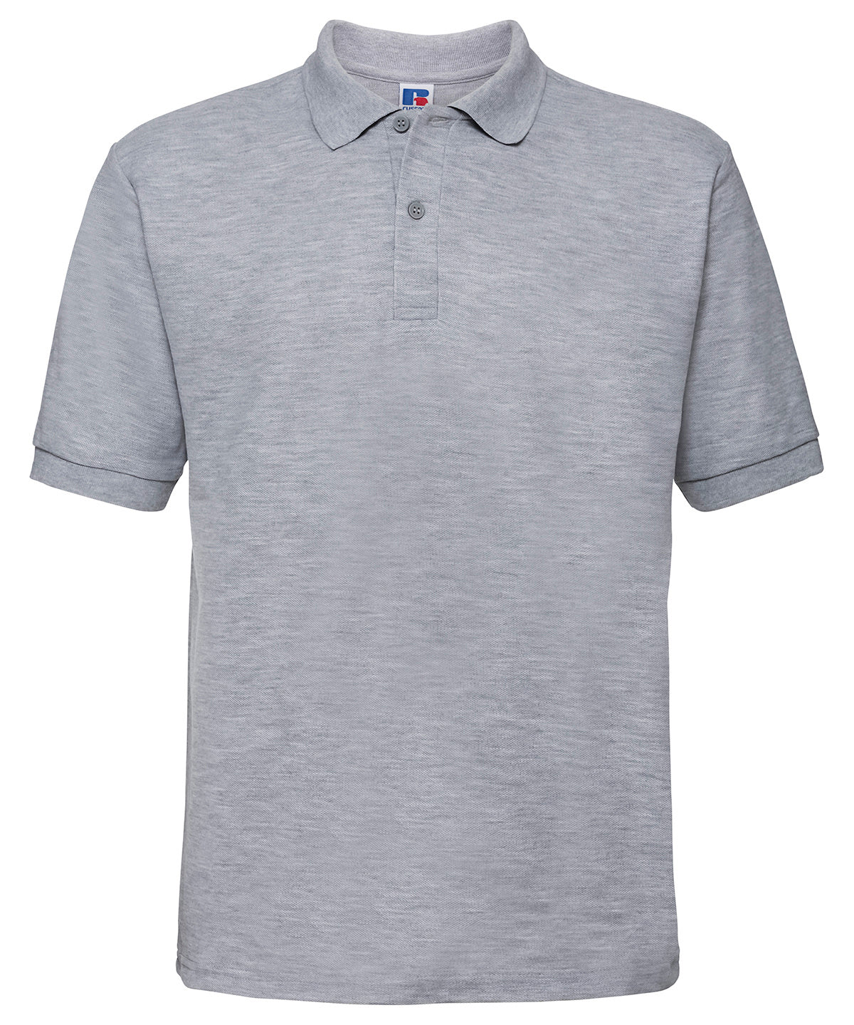 Classic Polycotton Polo in Light Oxford