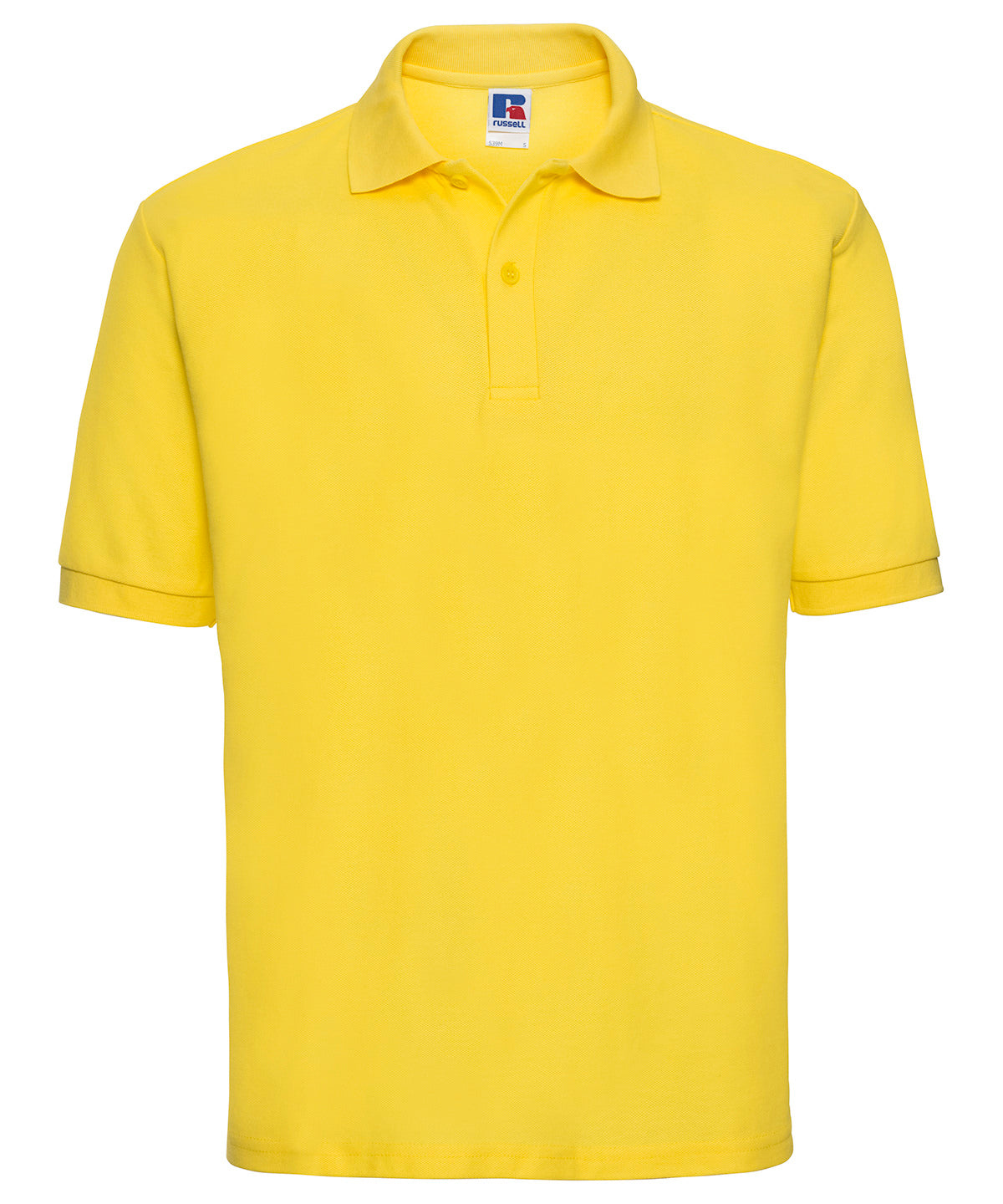 Classic Polycotton Polo in Yellow