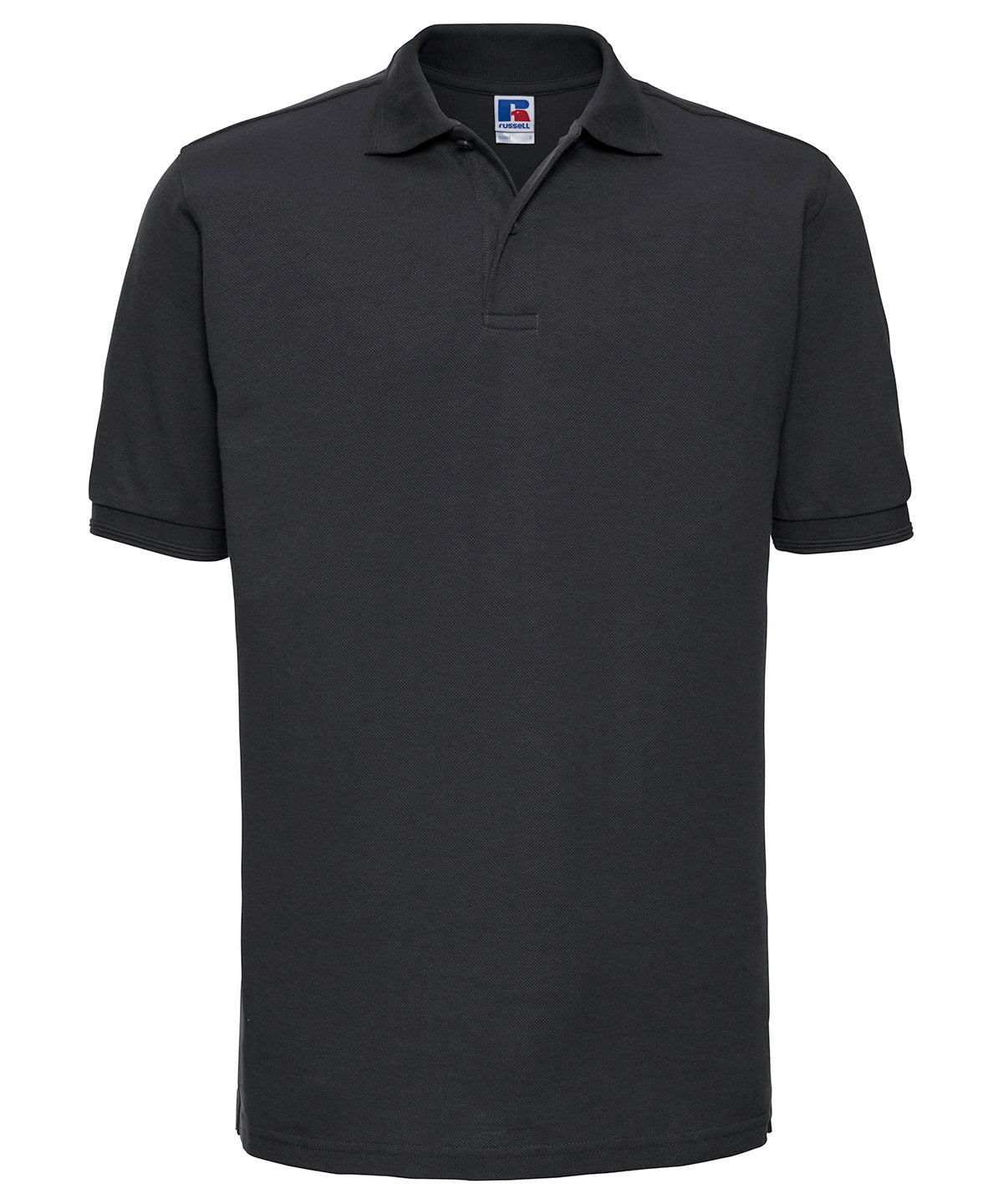 Hard-Wearing 60°C Wash Polo in Black