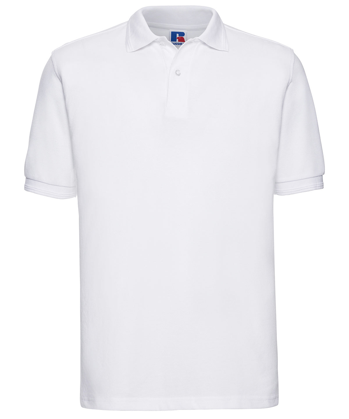 Hard-Wearing 60°C Wash Polo in White