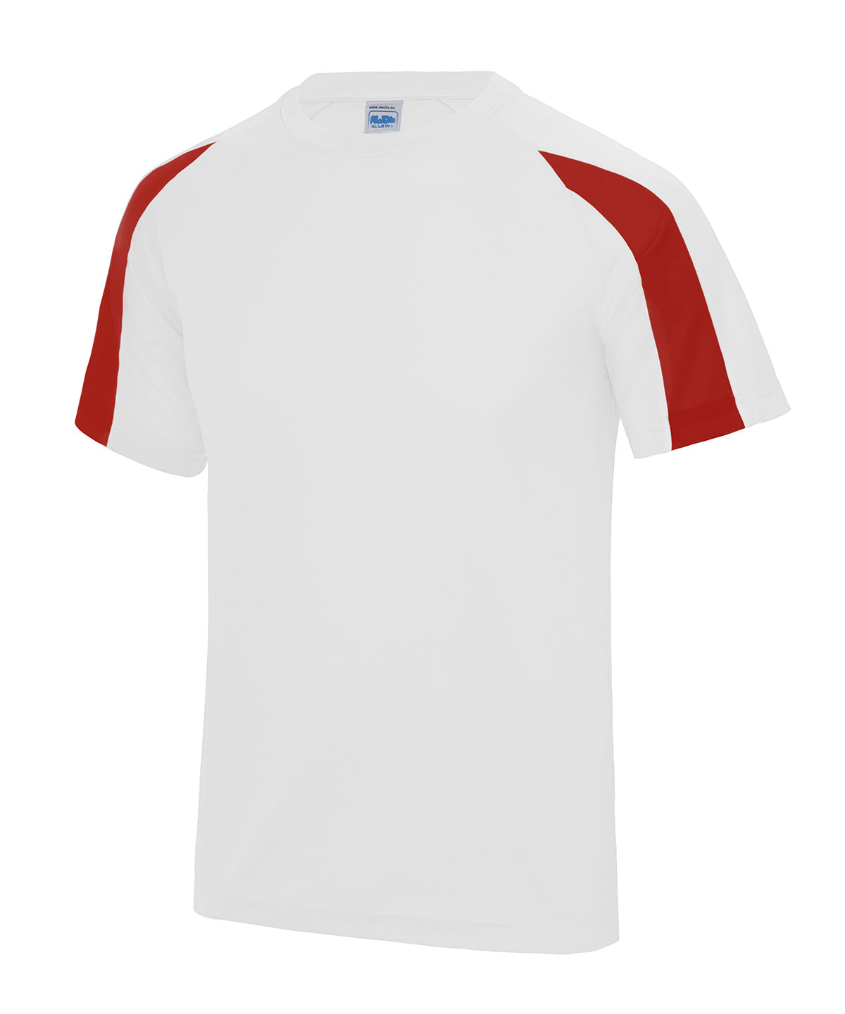 Contrast Cool T in Arctic White/Fire Red