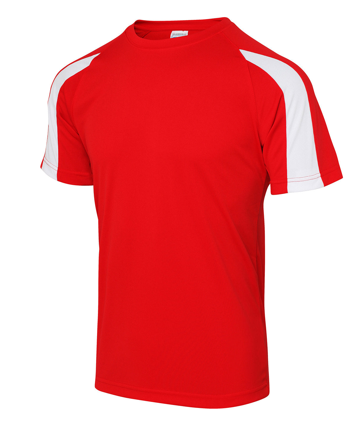 Contrast Cool T in Fire Red/Arctic White