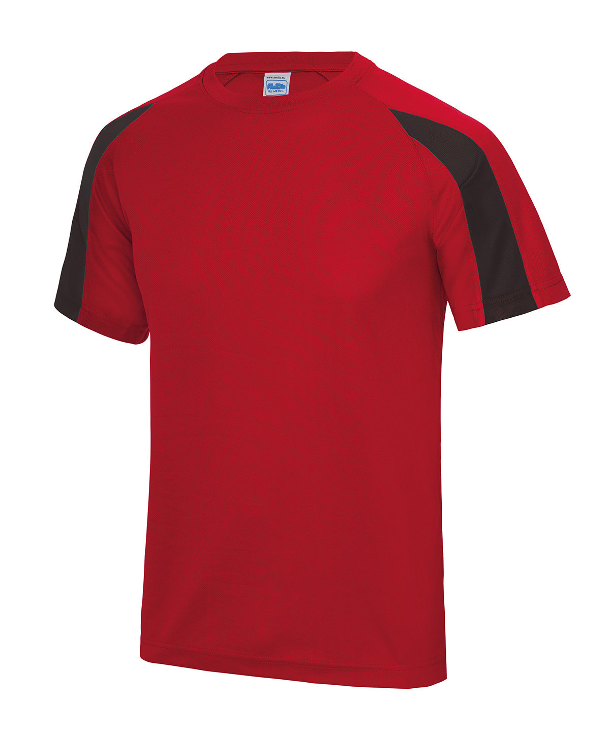 Contrast Cool T in Fire Red/Jet Black