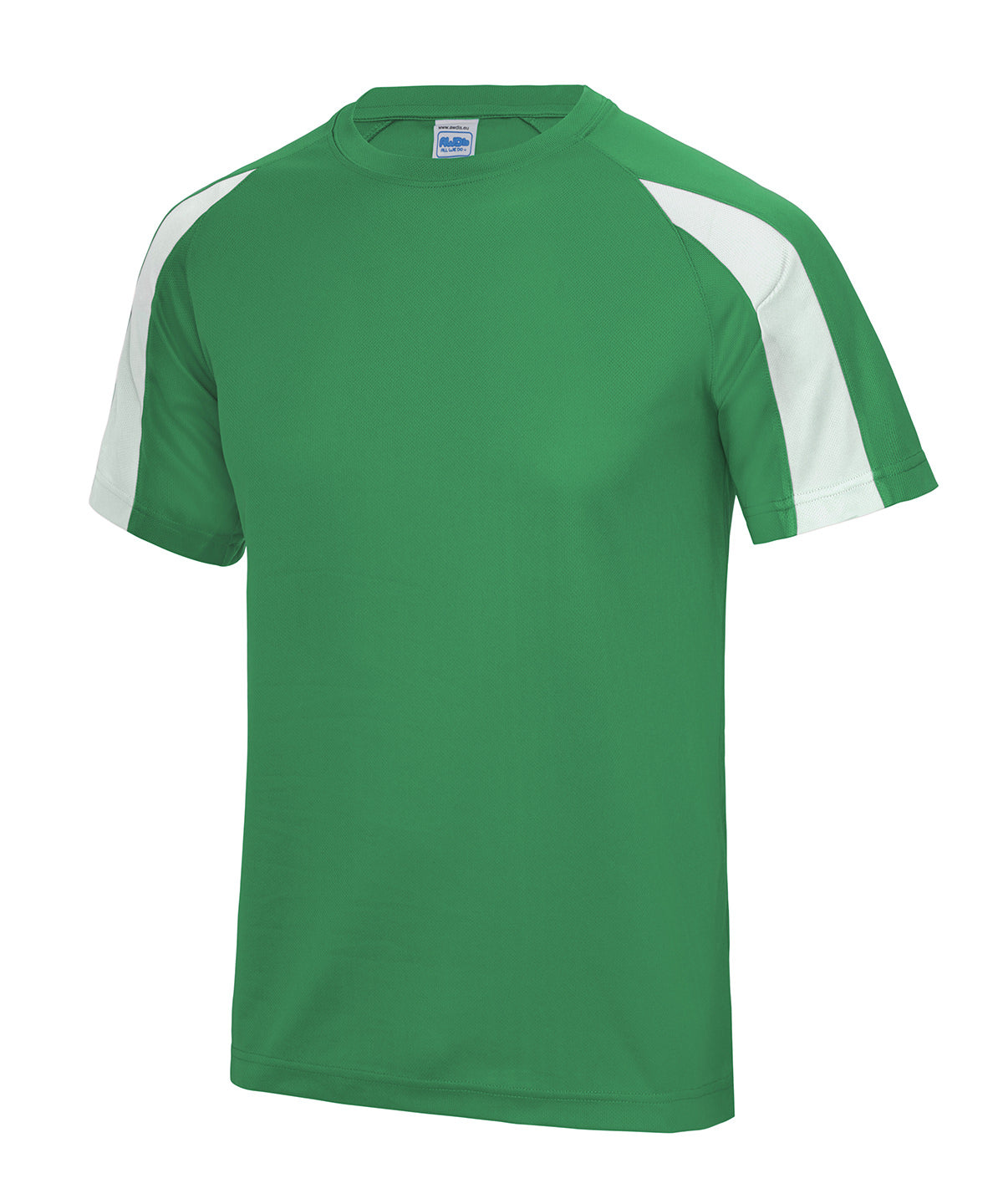 Contrast Cool T in Kelly Green/Arctic White