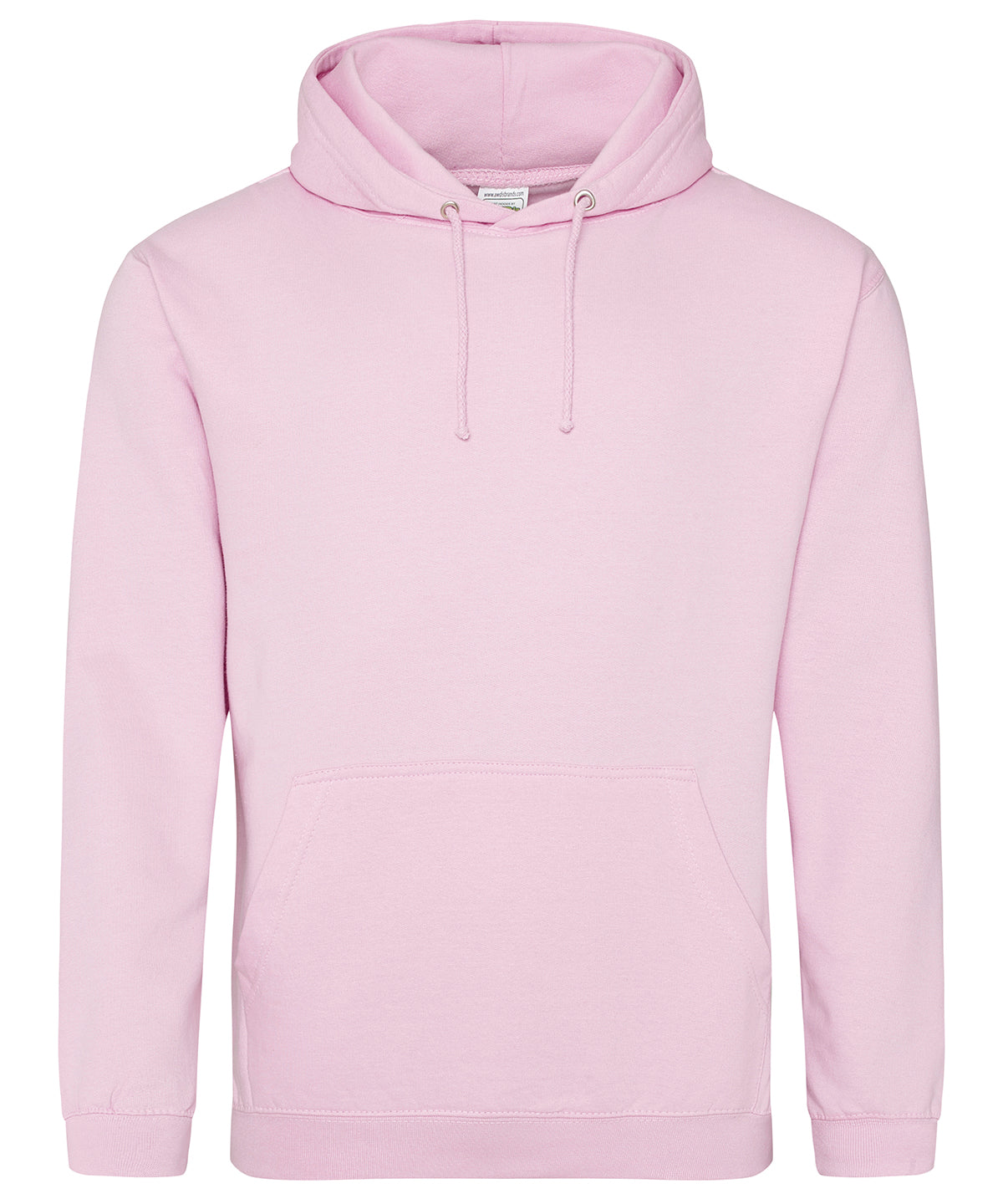 College Hoodie in Baby Pink