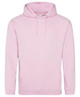 College Hoodie in Baby Pink