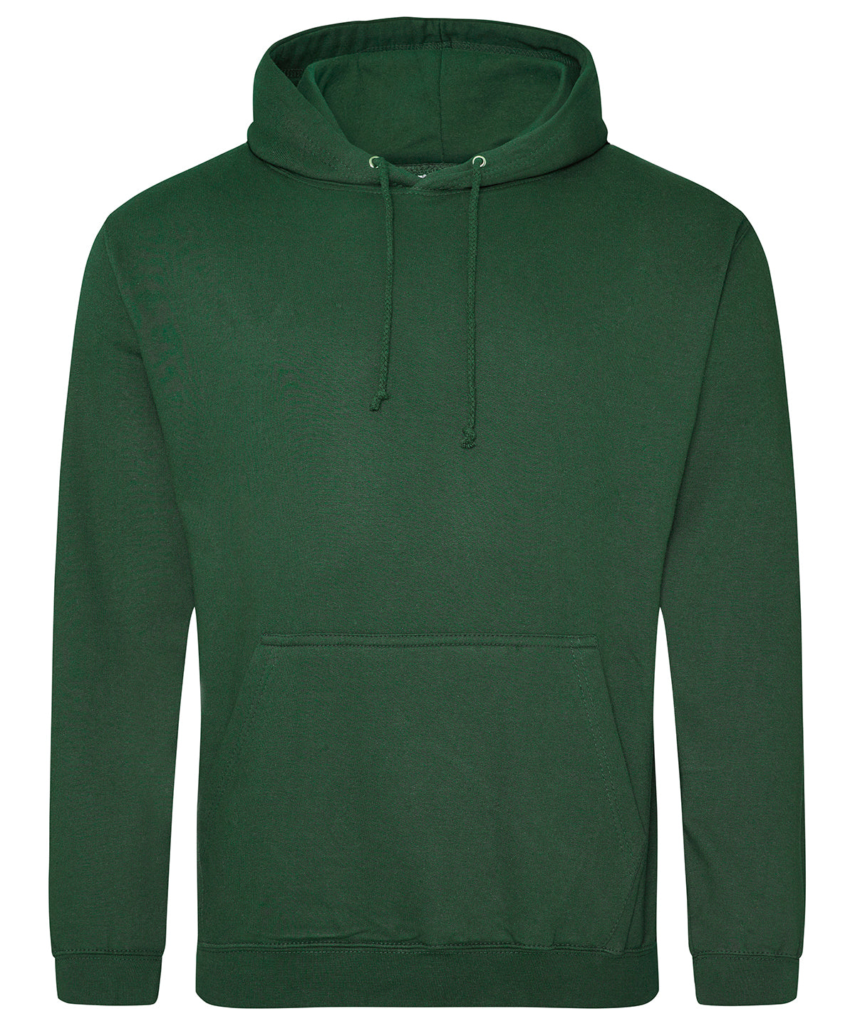 College Hoodie in Bottle Green