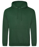 College Hoodie in Bottle Green