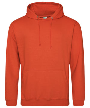 College Hoodie in Burnt Orange