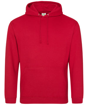 College Hoodie in Fire Red