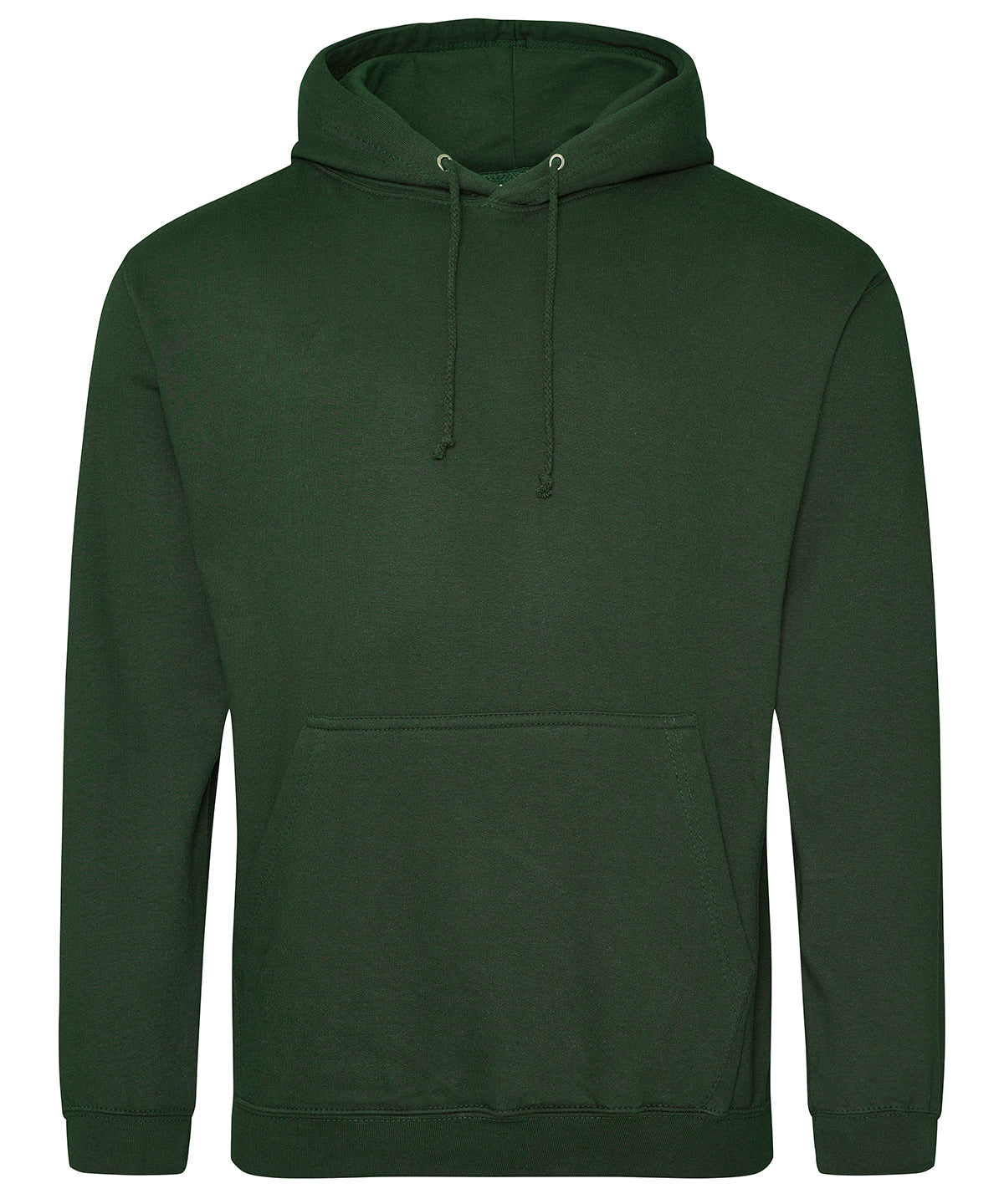College Hoodie in Forest Green
