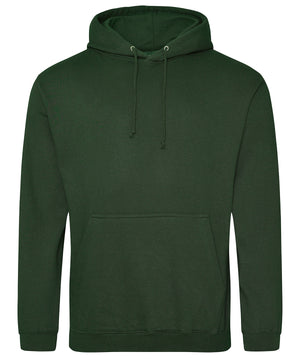 College Hoodie in Forest Green