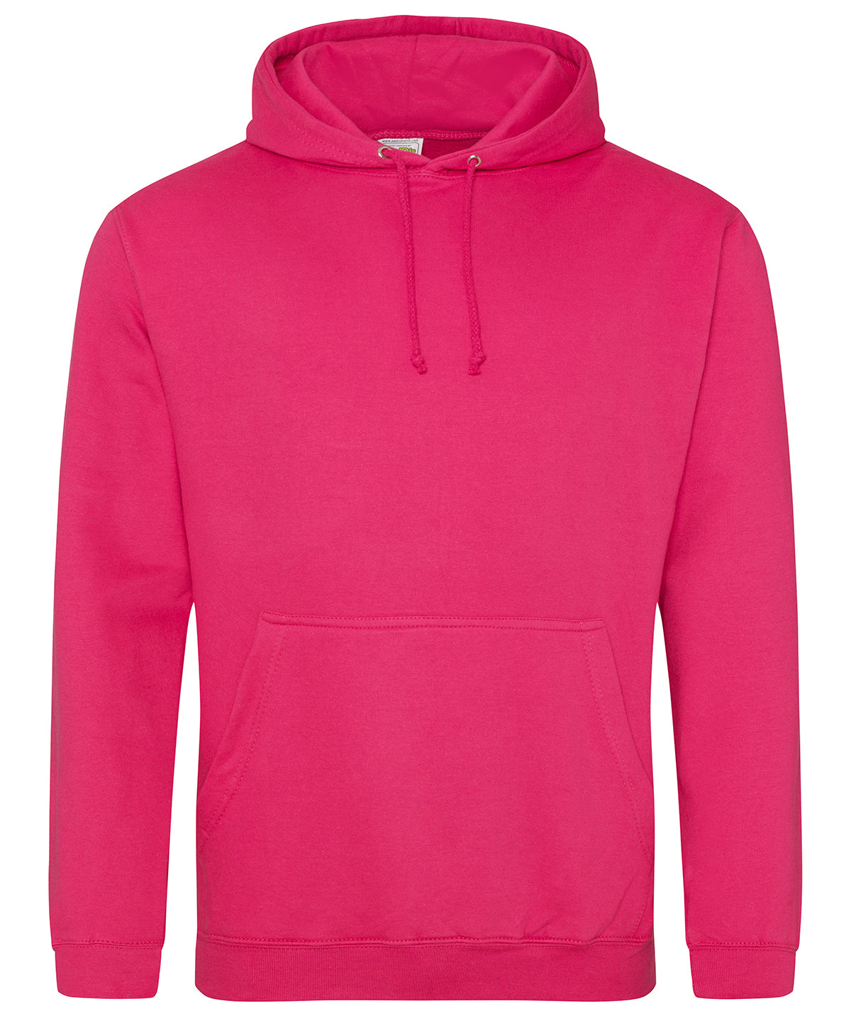 College Hoodie in Hot Pink