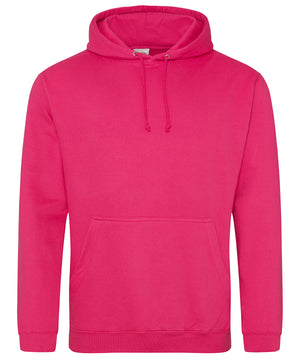 College Hoodie in Hot Pink