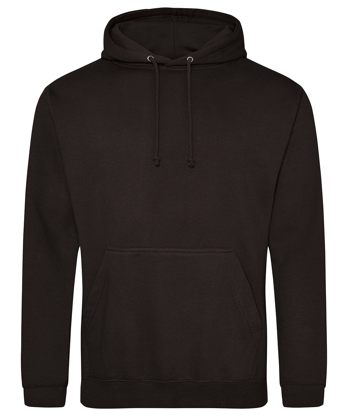 College Hoodie in Jet Black