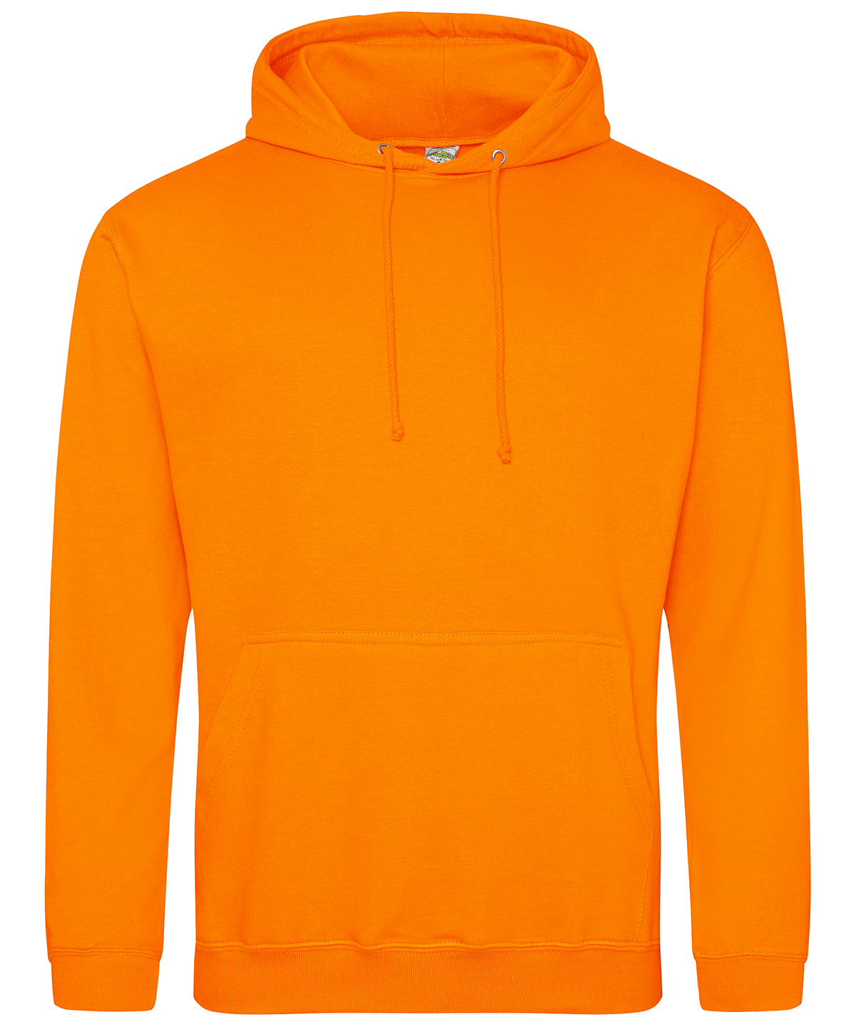 College Hoodie in Orange Crush