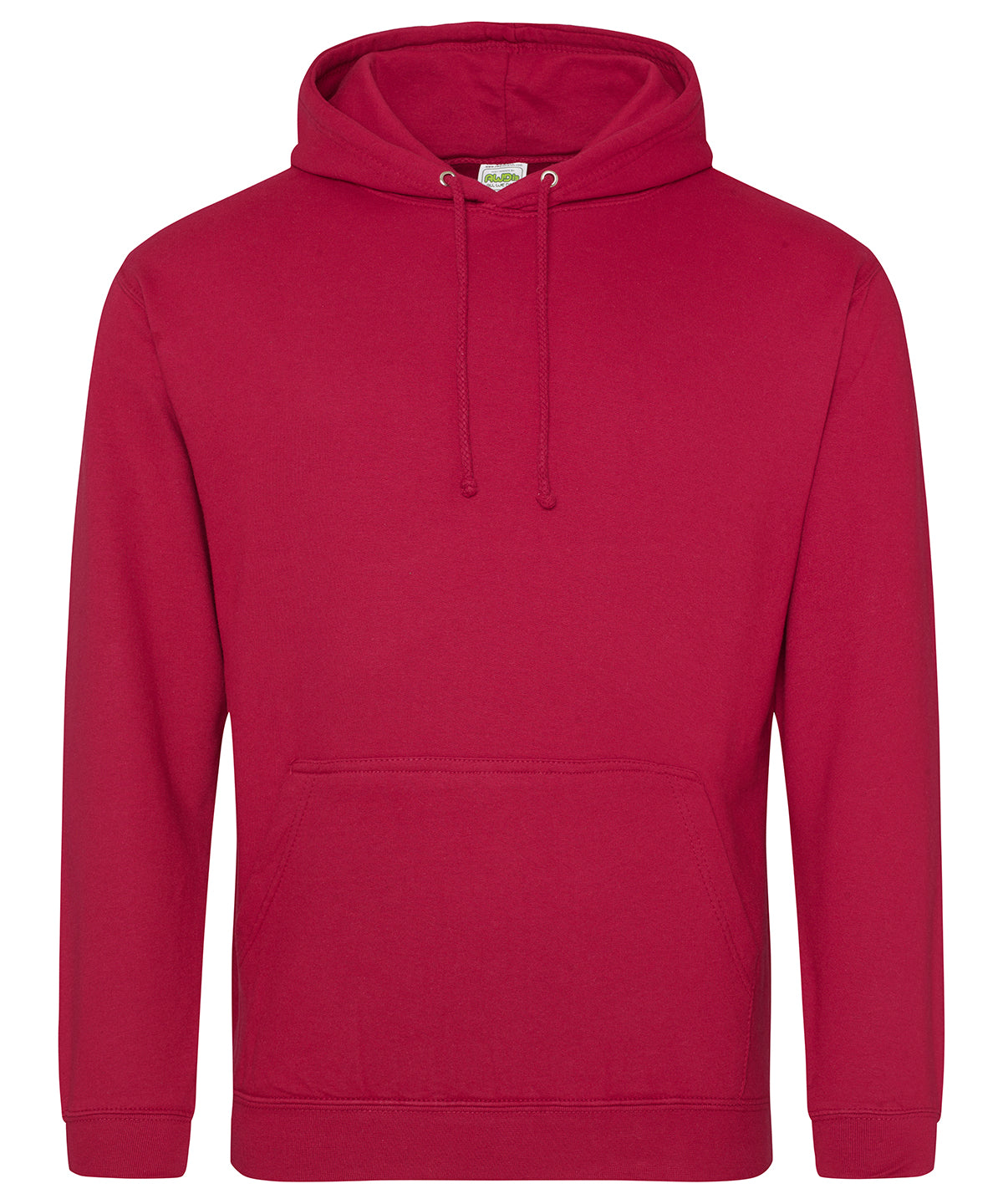 College Hoodie in Red Hot Chilli