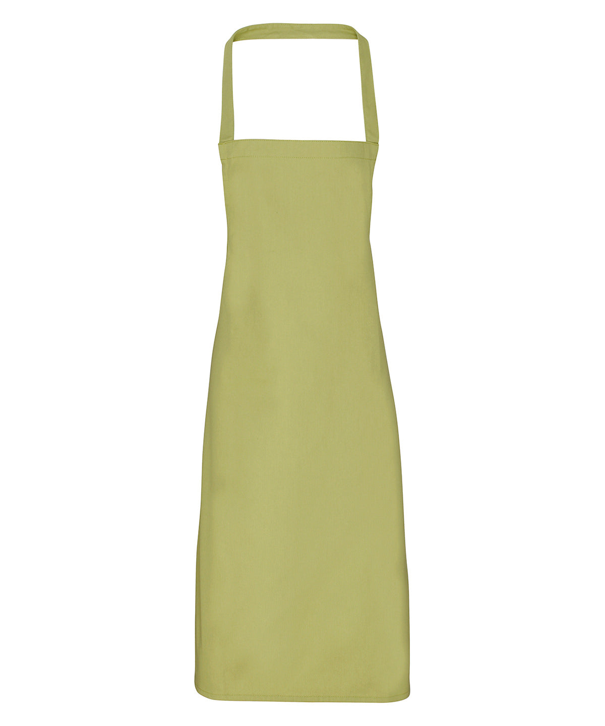100% Organic Cotton Bib Apron in Lime