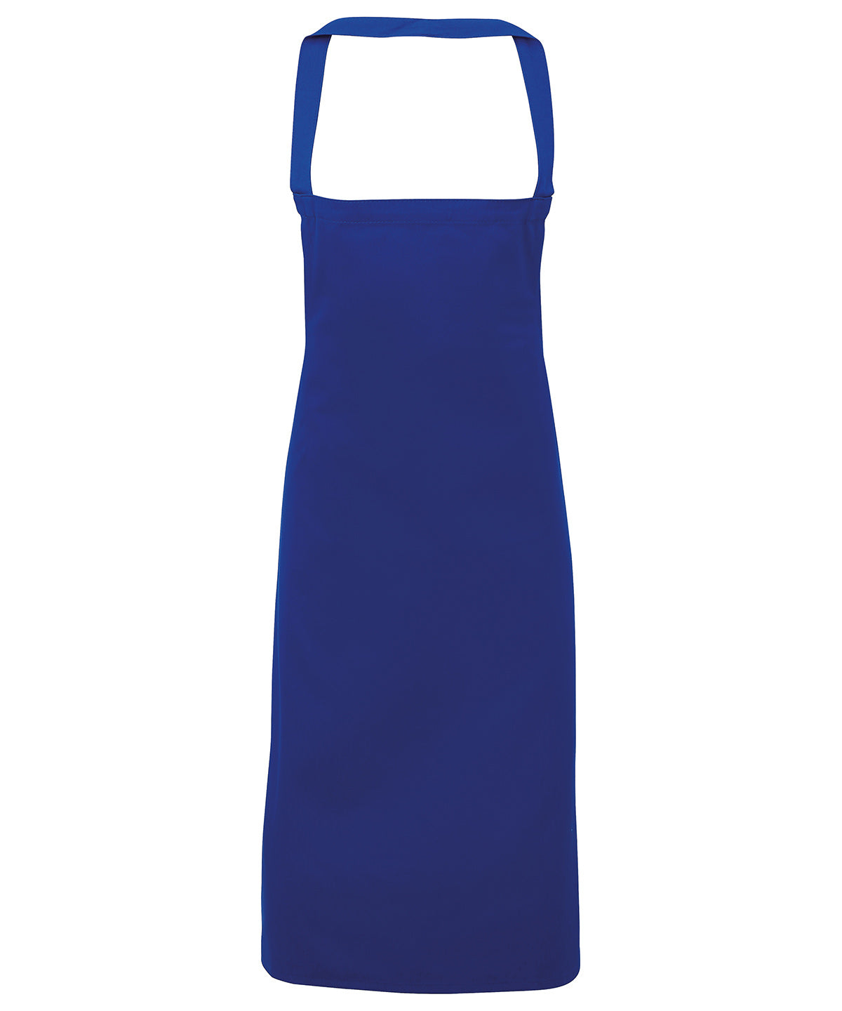 100% Organic Cotton Bib Apron in Royal