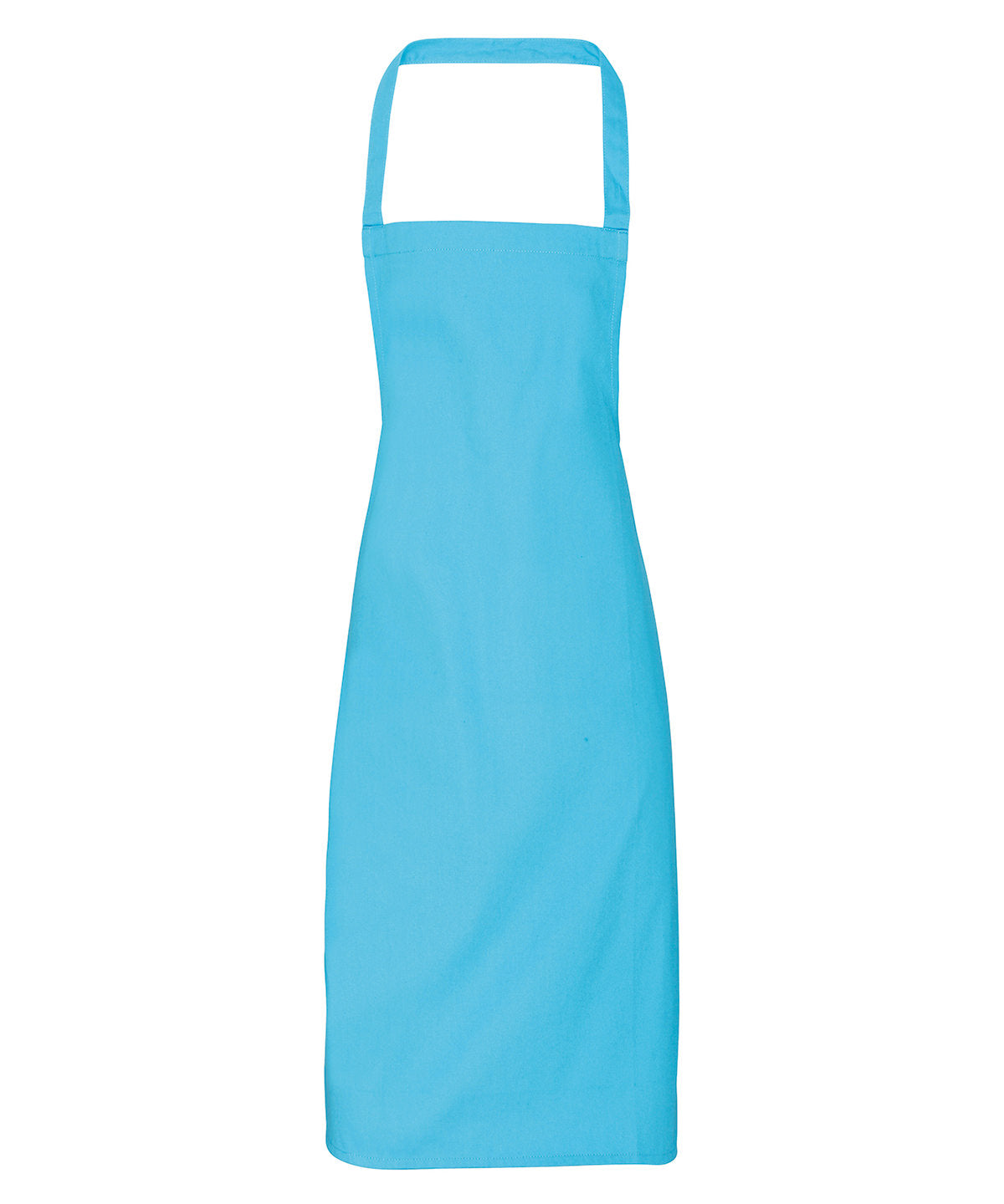 100% Organic Cotton Bib Apron in Turquoise