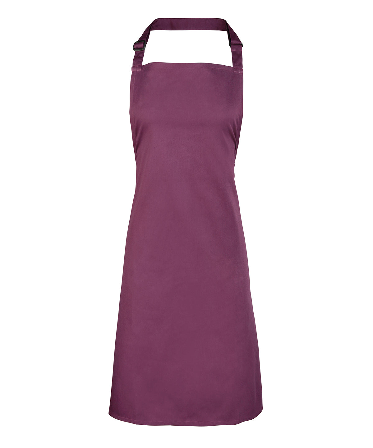 Colours Bib Apron in Aubergine