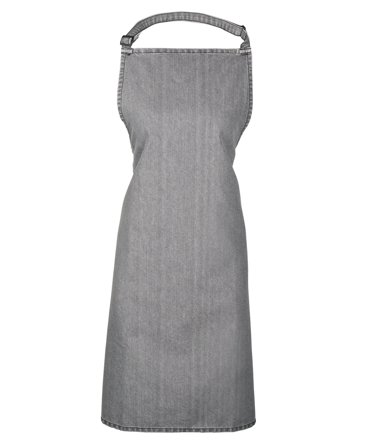 Colours Bib Apron in Grey Denim