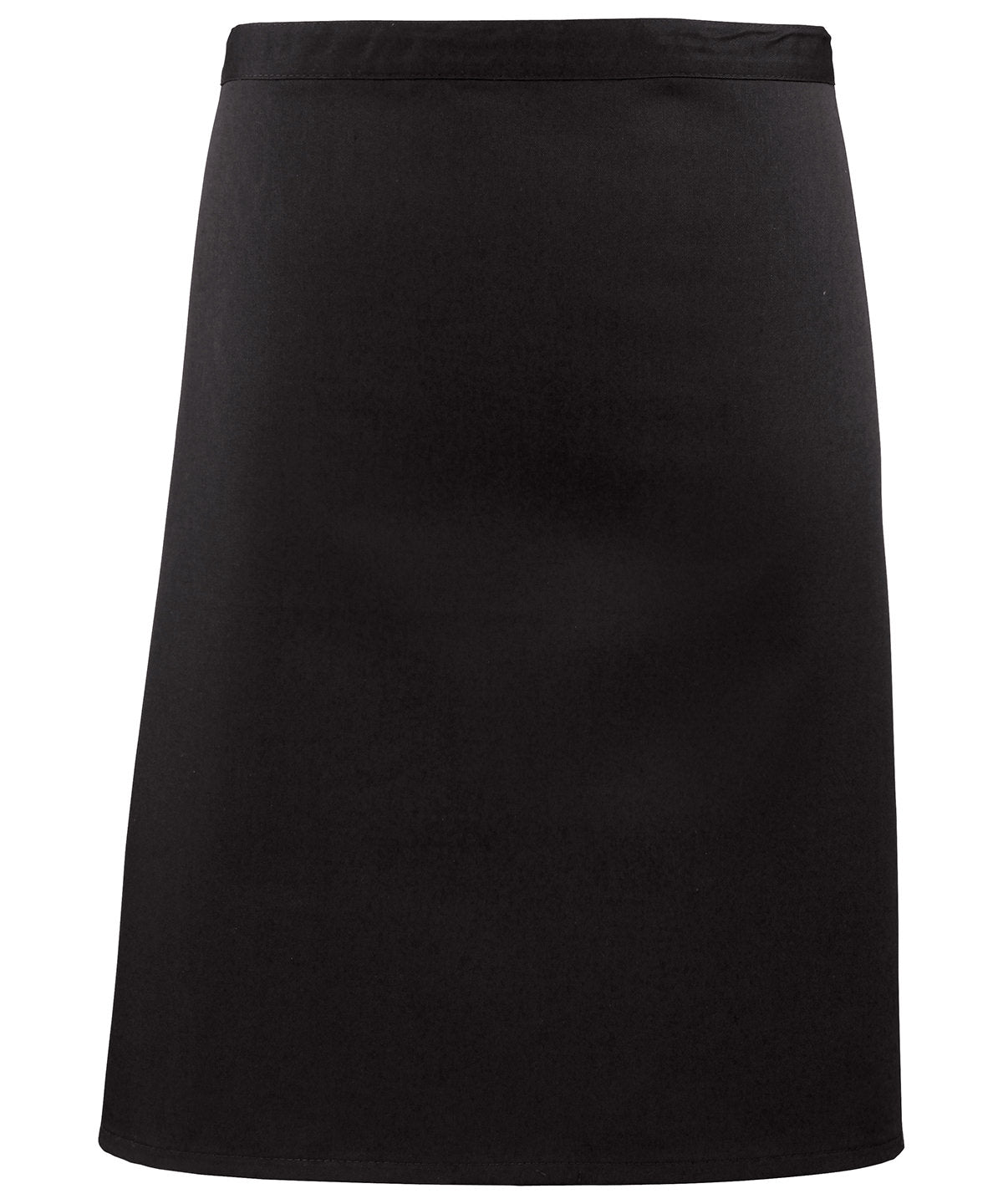 Colours Mid-Length Apron in Black