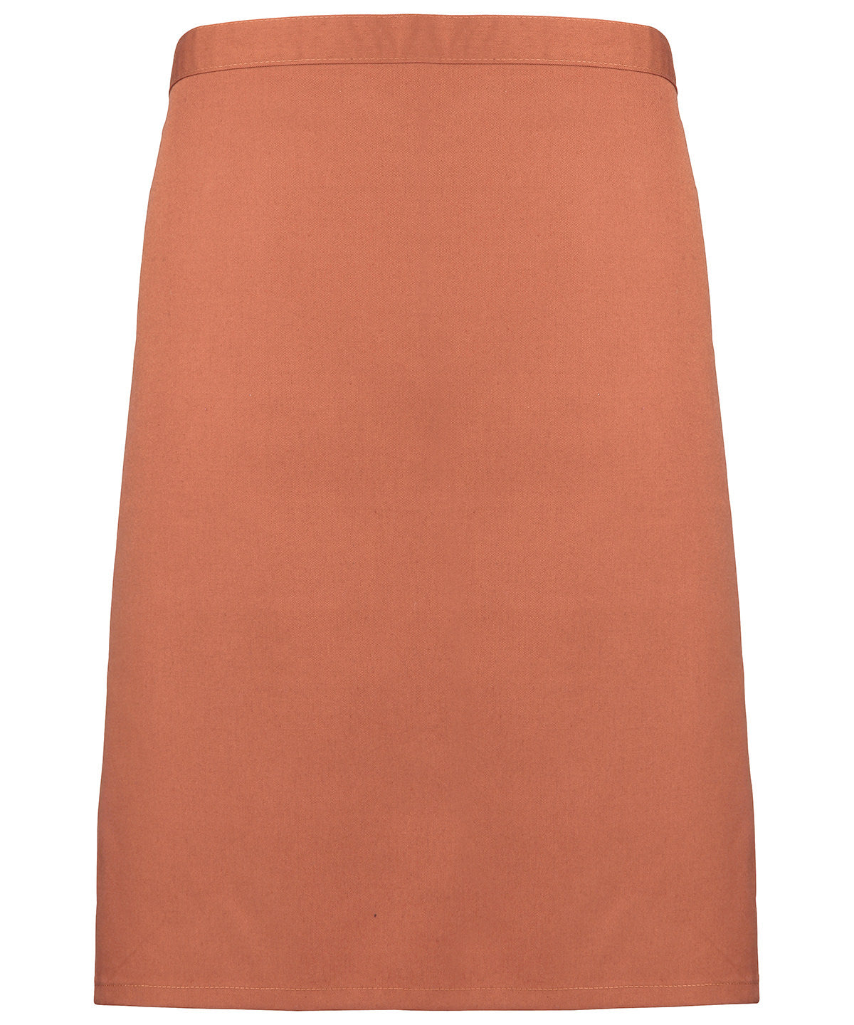 Colours Mid-Length Apron in Chestnut