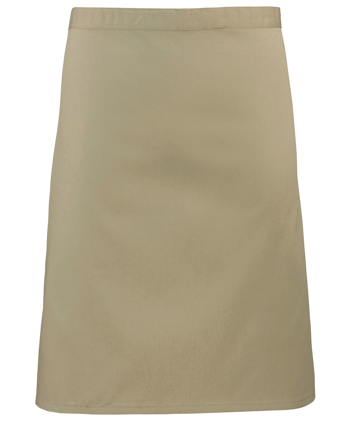 Colours Mid-Length Apron in Khaki